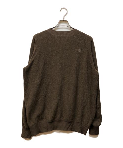 THE NORTH FACE（ザ ノース フェイス）THE NORTH FACE (ザ ノース フェイス) Comfortive Wool Cardigan ブラウン サイズ:Lの古着・服飾アイテム