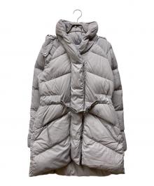 CANADA GOOSE（カナダグース）の古着「MARLOW ダウンコート」｜ライトグレー