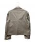 MM6 Maison Margiela (エムエムシックスメゾンマルジェラ) クロップド丈カットオフヘム ブレザー グレー サイズ:M：22000円