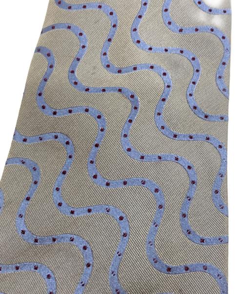 GUCCI（グッチ）GUCCI (グッチ) シルクネクタイ グレー サイズ:不明の古着・服飾アイテム