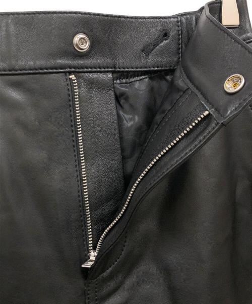 COACH（コーチ）COACH (コーチ) レザー Aライン スカート サイズ:Sの古着・服飾アイテム