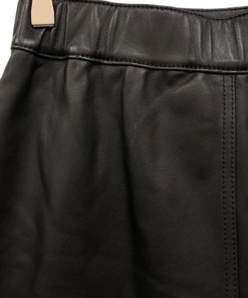 COACH（コーチ）COACH (コーチ) レザー Aライン スカート サイズ:Sの古着・服飾アイテム