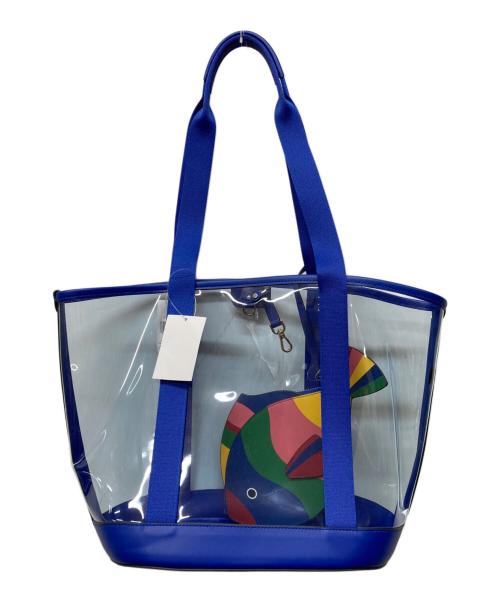 Kate Spade（ケイトスペード）Kate Spade (ケイトスペード) エリー ワッツ ア キャッチ トート ブルー 未使用品の古着・服飾アイテム