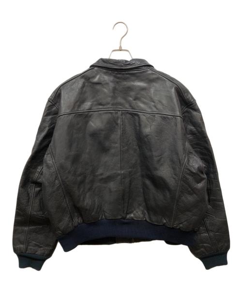 LEVI'S（リーバイス）LEVI'S (リーバイス) レザージャケット ブラック サイズ:Mの古着・服飾アイテム