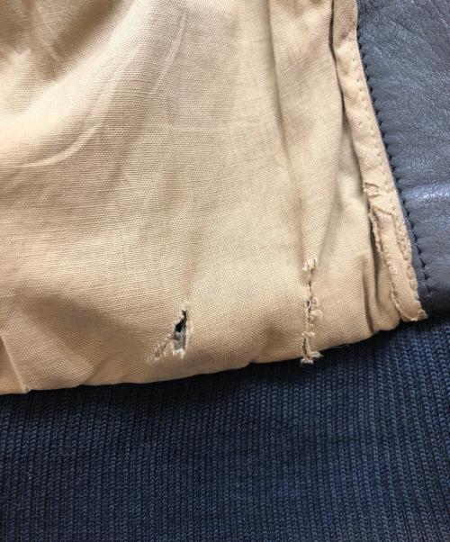 LEVI'S（リーバイス）LEVI'S (リーバイス) レザージャケット ブラック サイズ:Mの古着・服飾アイテム