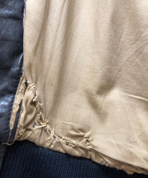 LEVI'S（リーバイス）LEVI'S (リーバイス) レザージャケット ブラック サイズ:Mの古着・服飾アイテム
