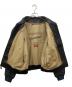 中古・古着 LEVI'S (リーバイス) レザージャケット ブラック サイズ:M：15000円