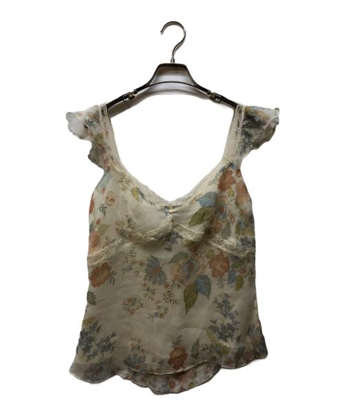 MaxMara（マックスマーラ）MaxMara (マックスマーラ) シルクセットアップ ベージュ サイズ:42の古着・服飾アイテム
