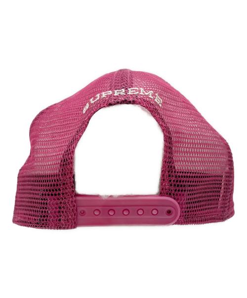 SUPREME（シュプリーム）Supreme (シュプリーム) Studded Velvet Mesh Back 5-Panel ピンクの古着・服飾アイテム