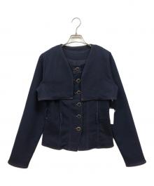 belear mimi（ベリアー ミミ）の古着「2 peace denim tops」｜インディゴ