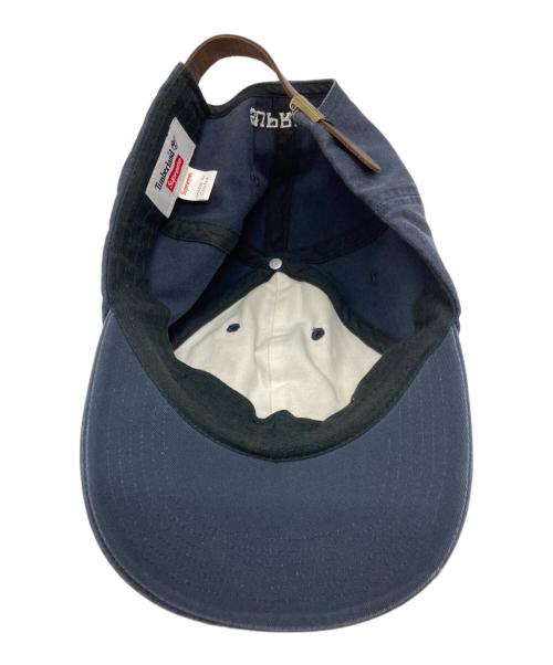 SUPREME（シュプリーム）Supreme (シュプリーム) Timberland (ティンバーランド) 6-panel cap ネイビーの古着・服飾アイテム