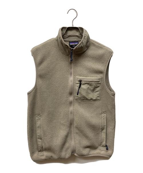 Patagonia（パタゴニア）Patagonia (パタゴニア) シンチラベスト ジャケット ベージュ サイズ:Sの古着・服飾アイテム