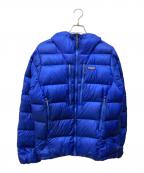 Patagoniaパタゴニア）の古着「Fitz Roy Down Hoody」｜ブルー