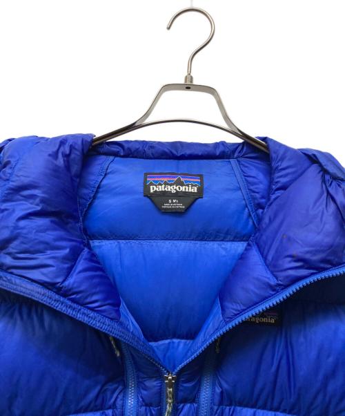 Patagonia（パタゴニア）Patagonia (パタゴニア) Fitz Roy Down Hoody ブルー サイズ:Sの古着・服飾アイテム