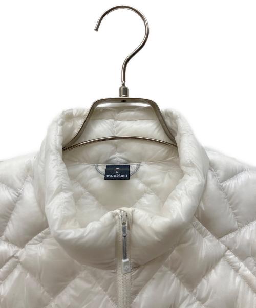 mont-bell（モンベル）mont-bell (モンベル) プラズマ1000 ダウン ジャケット ホワイト サイズ:Lの古着・服飾アイテム