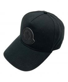 MONCLER（モンクレール）の古着「キャップ」｜ブラック
