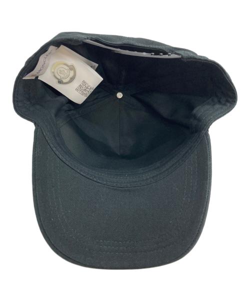 MONCLER（モンクレール）MONCLER (モンクレール) キャップ ブラックの古着・服飾アイテム
