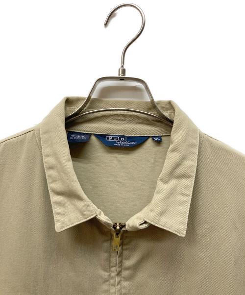 POLO RALPH LAUREN（ポロ・ラルフローレン）POLO RALPH LAUREN (ポロ・ラルフローレン) スイングトップ ベージュ サイズ:XLの古着・服飾アイテム
