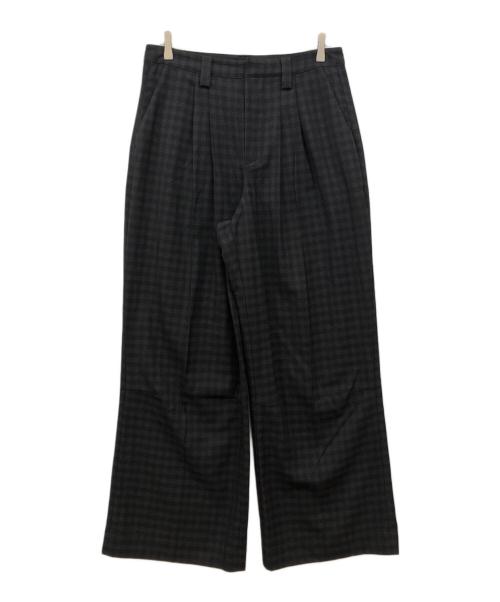 Jaded London（ジェイデッドロンドン）jaded london (ジェイデッドロンドン) チェックスラックス ブラック サイズ:30の古着・服飾アイテム