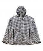 BoTTボット）の古着「Gingham Shell Jacket」｜ホワイト×ブラック