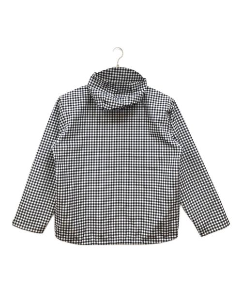 BoTT（ボット）BoTT (ボット) Gingham Shell Jacket ホワイト×ブラック サイズ:Lの古着・服飾アイテム