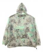 GEEK OUT STOREギーク アウト ストア）の古着「MESH CAMO HOODIE」｜グリーン