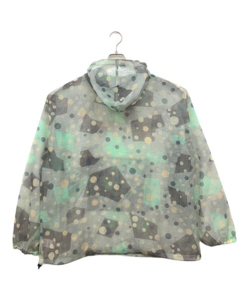 GEEK OUT STORE（ギーク アウト ストア）GEEK OUT STORE (ギーク アウト ストア) MESH CAMO HOODIE グリーン サイズ:XLの古着・服飾アイテム