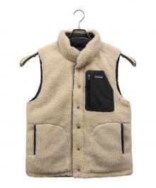 Patagonia（パタゴニア）の古着「リバーシブル・ビビー・ダウン・ベスト」｜グレー