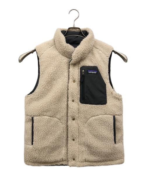 Patagonia（パタゴニア）Patagonia (パタゴニア) リバーシブル・ビビー・ダウン・ベスト グレー サイズ:XSの古着・服飾アイテム