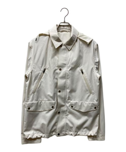 dunhill london（ダンヒル・ロンドン）dunhill LONDON (ダンヒル・ロンドン) マウンテンパーカー ホワイト サイズ:Mの古着・服飾アイテム