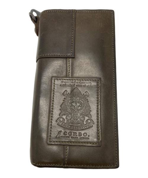 corbo（コルボ）CORBO (コルボ) 長財布 ブラウンの古着・服飾アイテム