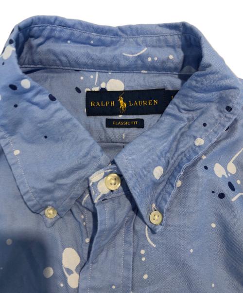 RALPH LAUREN（ラルフローレン）RALPH LAUREN (ラルフローレン) ボタンダウンシャツ ブルー サイズ:SIZE Lの古着・服飾アイテム