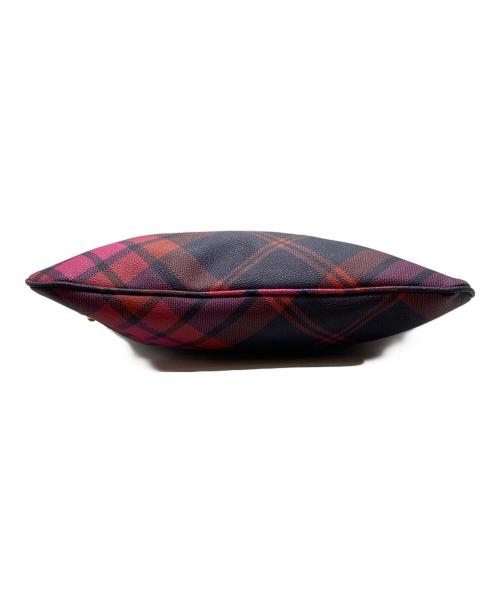 Vivienne Westwood（ヴィヴィアンウエストウッド）Vivienne Westwood (ヴィヴィアンウエストウッド) PVCショルダーバッグ パープルの古着・服飾アイテム