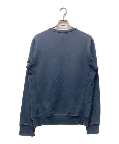 STONE ISLAND（ストーンアイランド）STONE ISLAND (ストーンアイランド) クルーネックスウェット ネイビー サイズ:Mの古着・服飾アイテム
