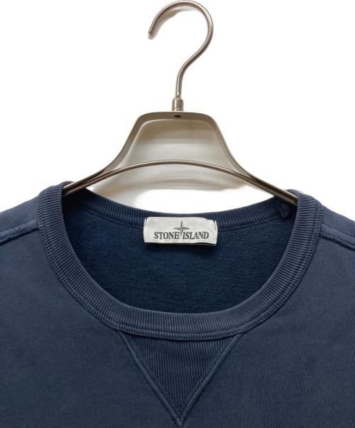 STONE ISLAND（ストーンアイランド）STONE ISLAND (ストーンアイランド) クルーネックスウェット ネイビー サイズ:Mの古着・服飾アイテム