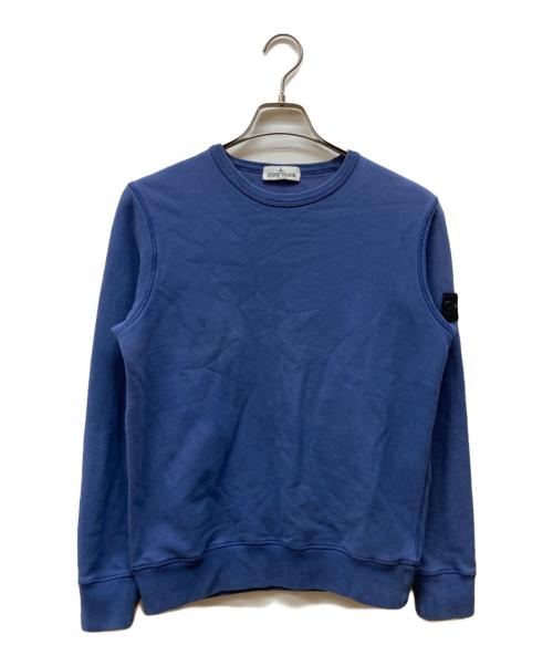 STONE ISLAND（ストーンアイランド）STONE ISLAND (ストーンアイランド) ロゴパッチ スウェット ブルー サイズ:156の古着・服飾アイテム