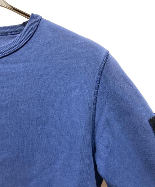 STONE ISLAND（ストーンアイランド）STONE ISLAND (ストーンアイランド) ロゴパッチ スウェット ブルー サイズ:156の古着・服飾アイテム