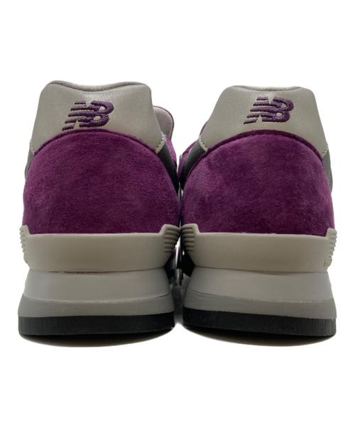 NEW BALANCE（ニューバランス）NEW BALANCE (ニューバランス) ローカットスニーカー パープル サイズ:28 未使用品の古着・服飾アイテム
