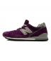 NEW BALANCE (ニューバランス) ローカットスニーカー パープル サイズ:28 未使用品：12000円
