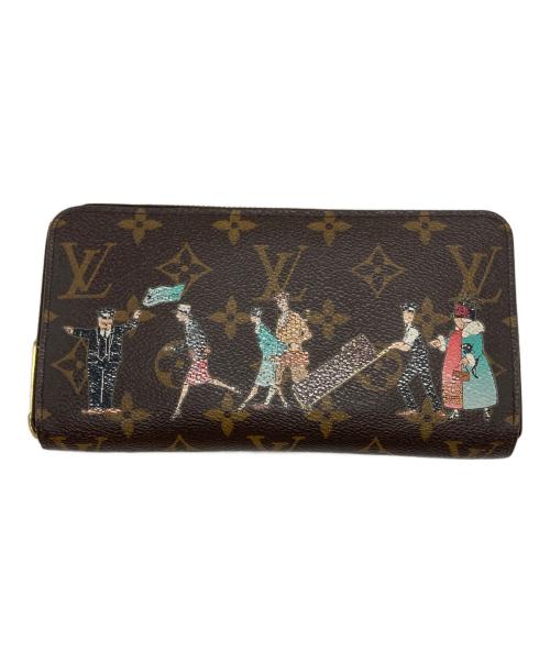 LOUIS VUITTON（ルイ ヴィトン）LOUIS VUITTON (ルイ ヴィトン) ラウンドファスナー財布 ブラウンの古着・服飾アイテム