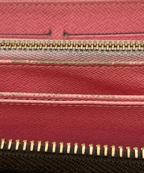 LOUIS VUITTON（ルイ ヴィトン）LOUIS VUITTON (ルイ ヴィトン) ラウンドファスナー財布 ブラウンの古着・服飾アイテム