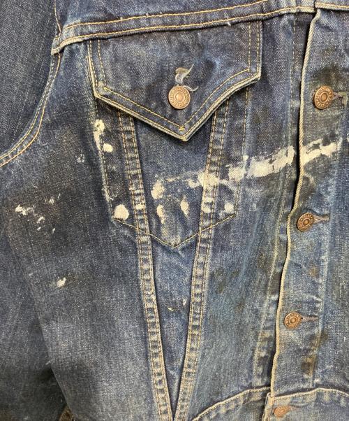 LEVI'S（リーバイス）LEVI'S (リーバイス) 3rd 557デニムジャケット ネイビー サイズ:着丈58.1の古着・服飾アイテム