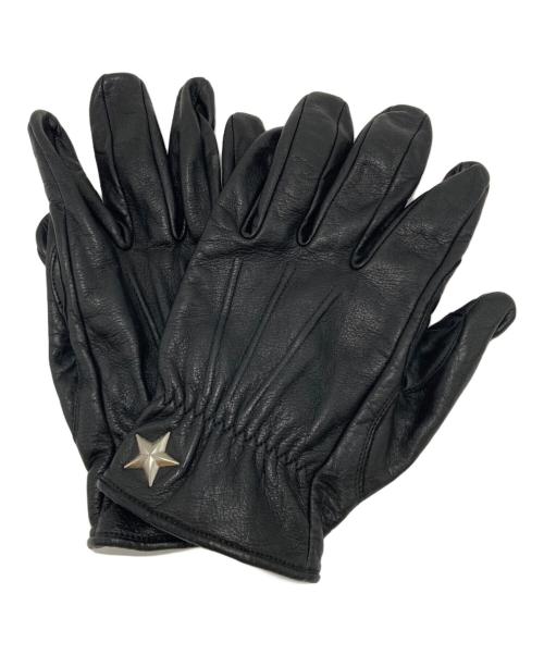 Schott（ショット）Schott (ショット) ONESTAR GLOVE ブラックの古着・服飾アイテム