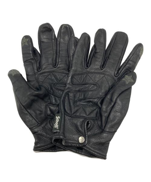 Schott（ショット）Schott (ショット) ONESTAR GLOVE ブラックの古着・服飾アイテム