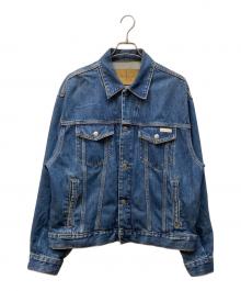 Calvin Klein Jeans（カルバンクラインジーンズ）の古着「90s パシフィコトラッカー デニムジャケット」｜インディゴ