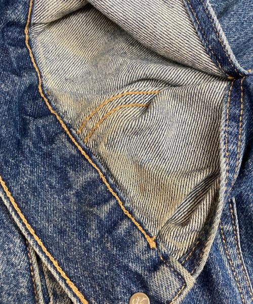 Calvin Klein Jeans（カルバンクラインジーンズ）Calvin Klein Jeans (カルバンクラインジーンズ) 90s パシフィコトラッカー デニムジャケット インディゴ サイズ:Mの古着・服飾アイテム