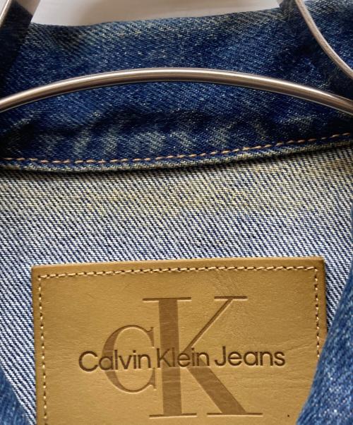 Calvin Klein Jeans（カルバンクラインジーンズ）Calvin Klein Jeans (カルバンクラインジーンズ) 90s パシフィコトラッカー デニムジャケット インディゴ サイズ:Mの古着・服飾アイテム