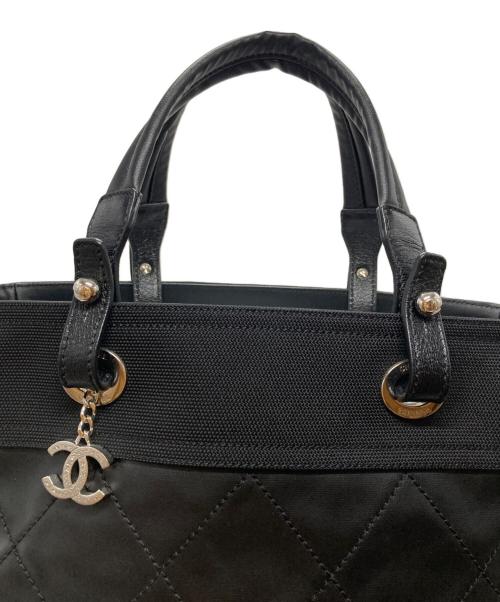 CHANEL（シャネル）CHANEL (シャネル) パリビアリッツ トートMM ブラックの古着・服飾アイテム