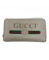 GUCCI（グッチ）の古着「ラウンドファスナー財布」｜ホワイト