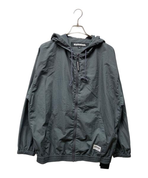 NEIGHBORHOOD（ネイバーフッド）NEIGHBORHOOD (ネイバーフッド) ZIP UP HOODED JACKET グレー サイズ:M 未使用品の古着・服飾アイテム